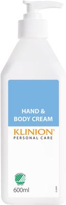 Klinion Hånd- og kropscreme 600 ml
