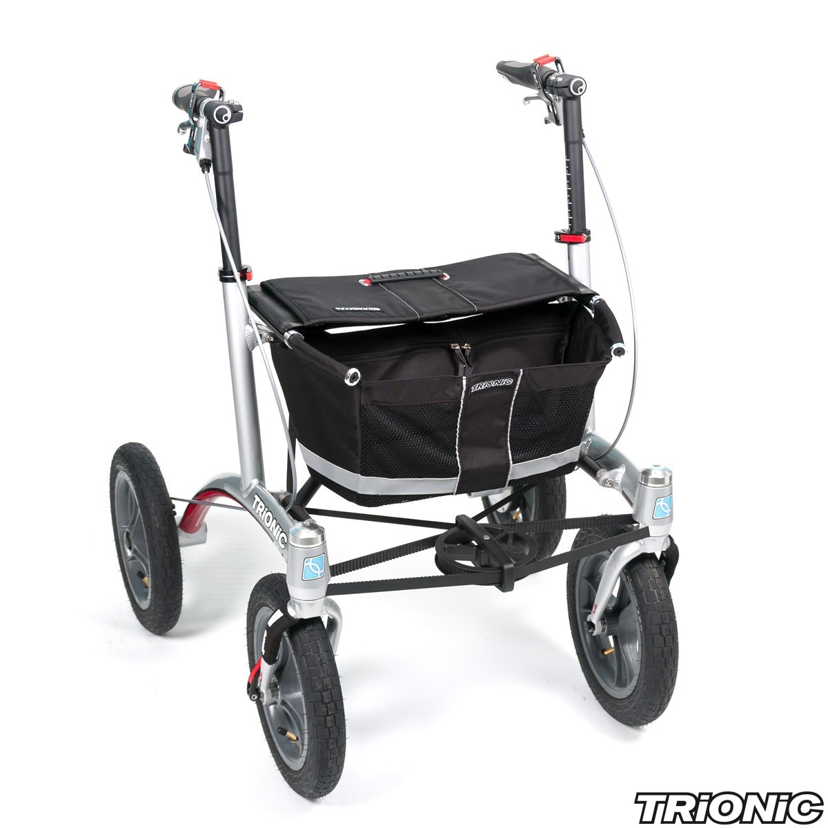 Walker 12er Rollator Sort/Grå