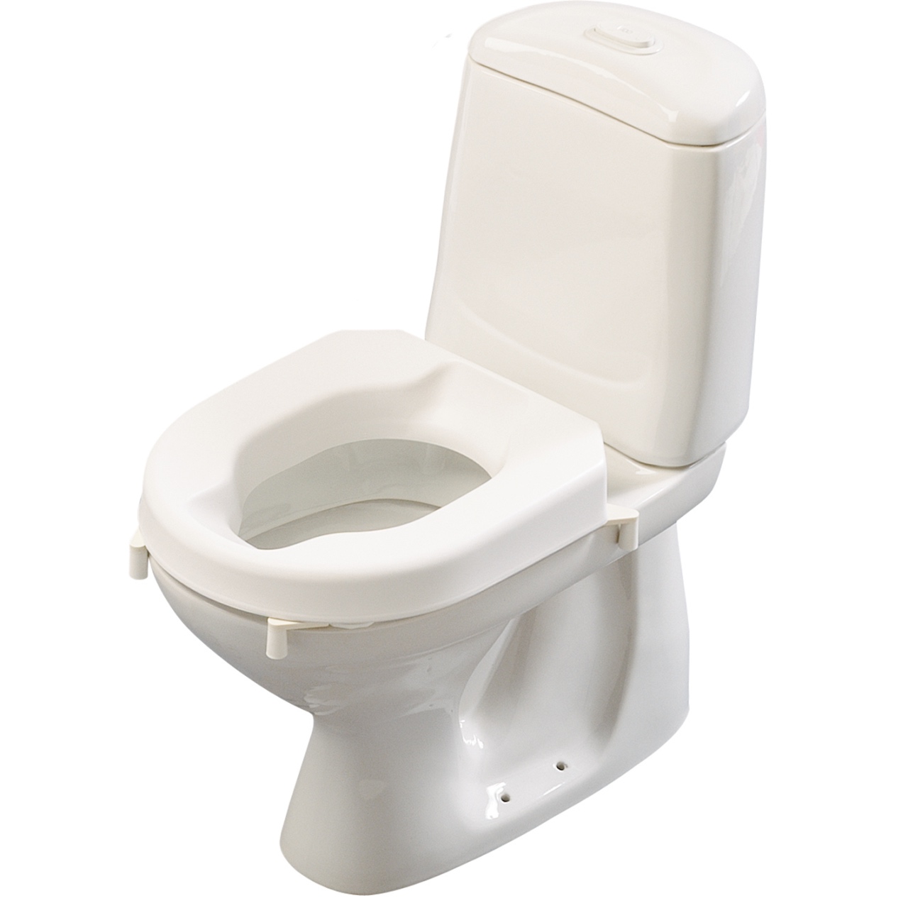 Toiletforhøjer 10cm Løstmonteret med låg - Billede 5