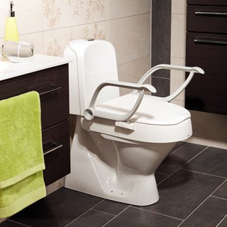 Toiletforhøjer med armlæn, Cloo