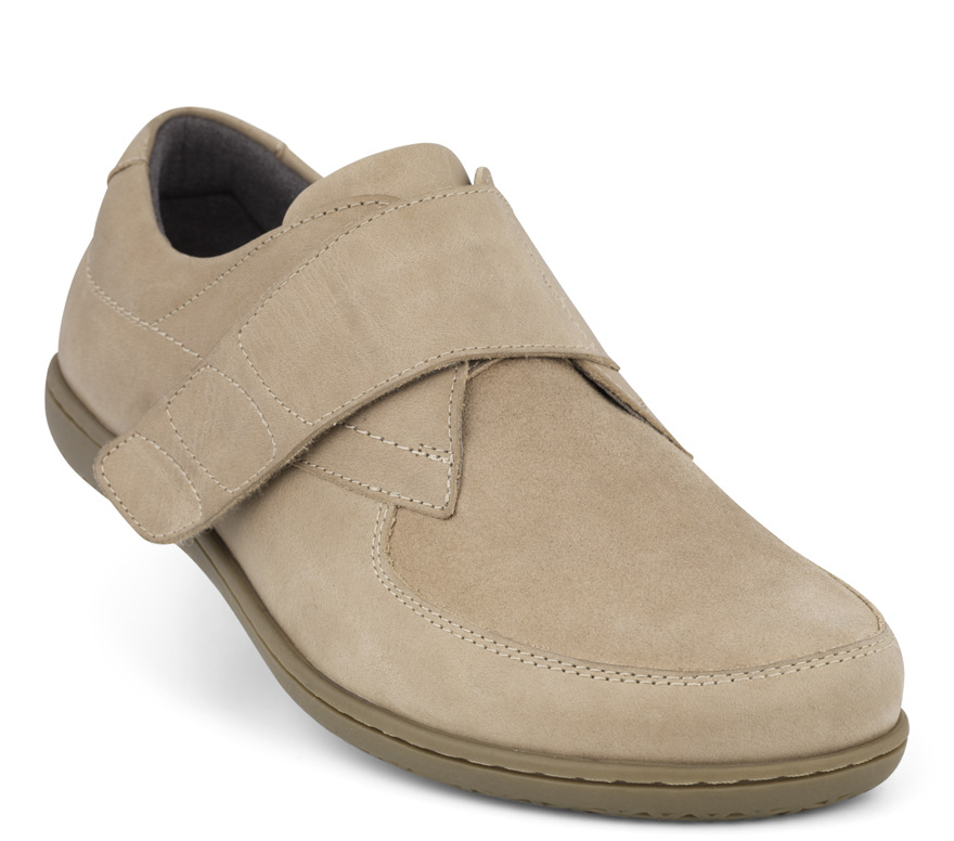 New Feet Sko m/stretch Sand