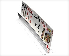 Henro-Card Kortholder, 30,5cm