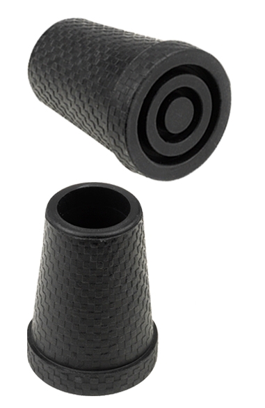 Dupsko Sort 16mm, til Kulfiberstokke