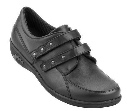 New Feet Sort Sko Med Stretch