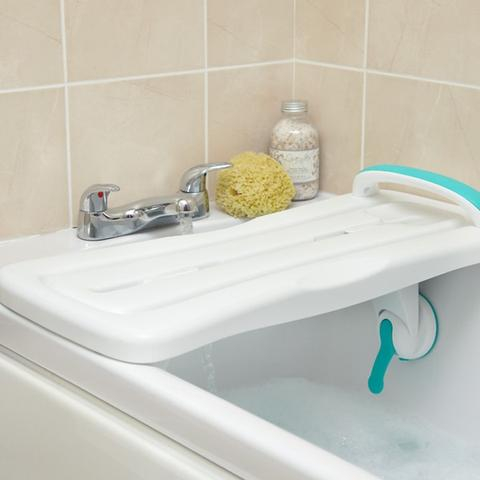 Badebræt, justerbart med sugekopper