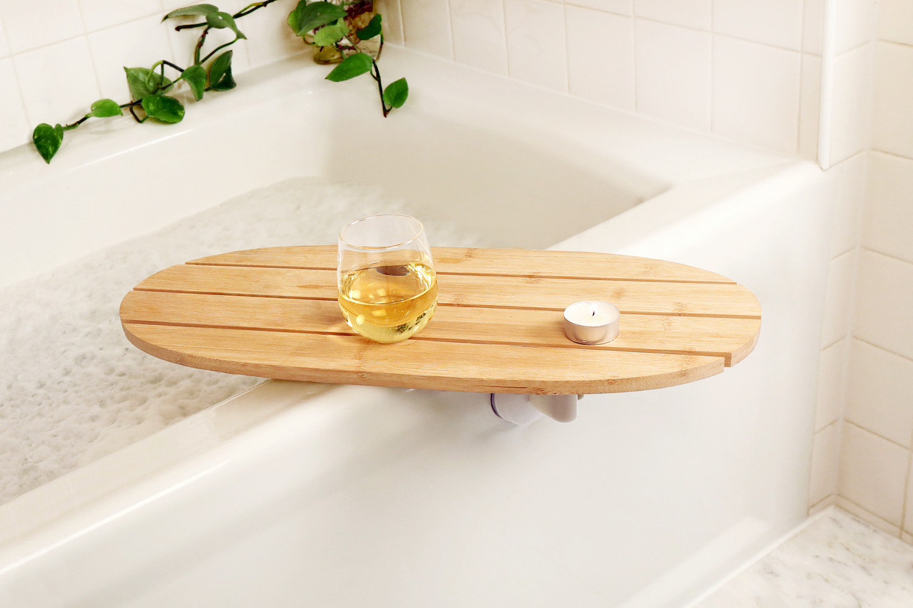 Sidebord Til Badekar Med Sugekop