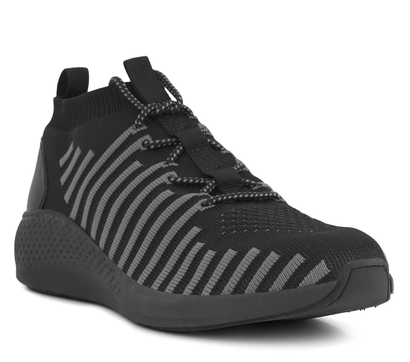Green Comfort Sort Sneaker Textil