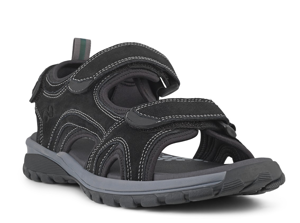 Green Comfort Camino Sort Herresandal