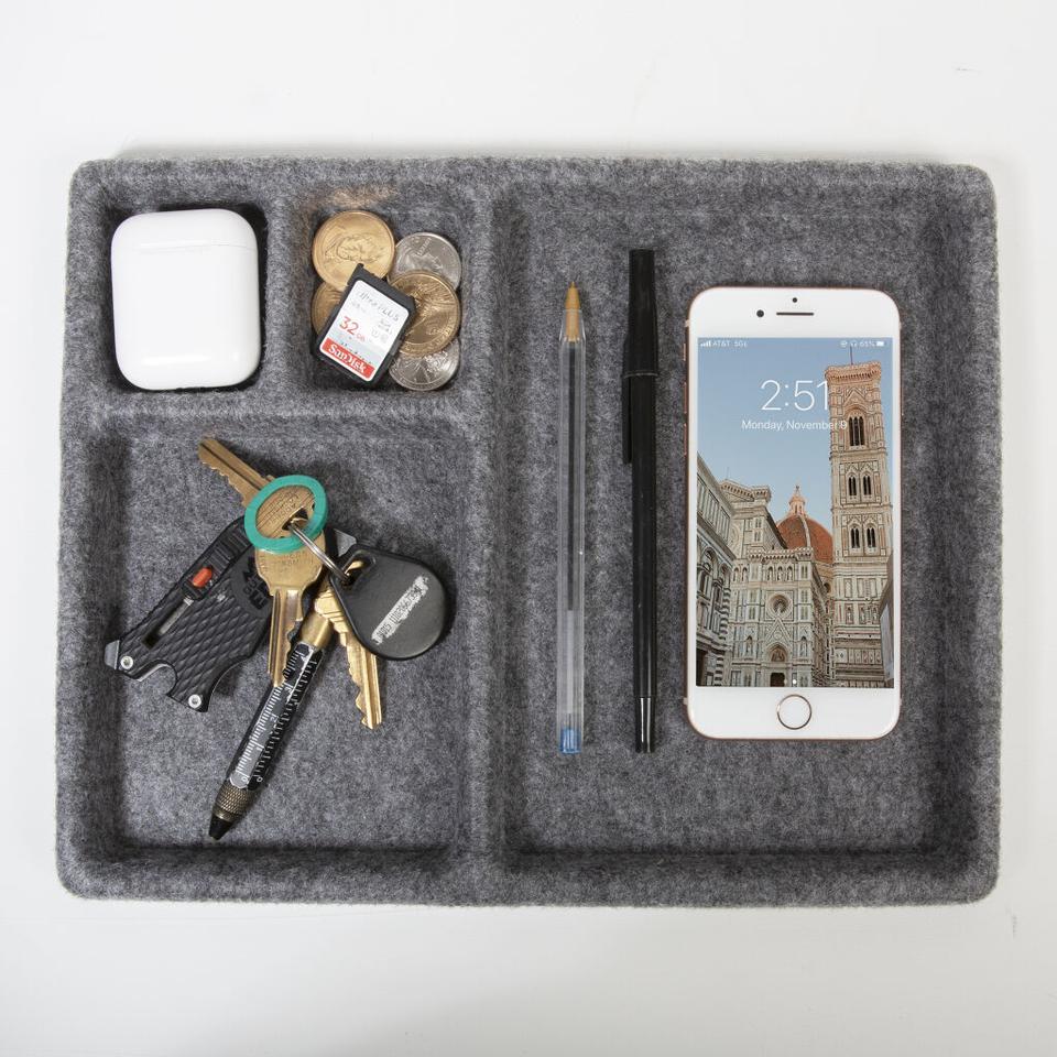 Filtbakke med 4 rum, 28,6 x 20 x 2 cm