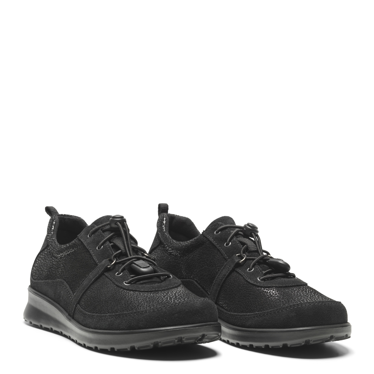 New Feet Sort Sko Med Print