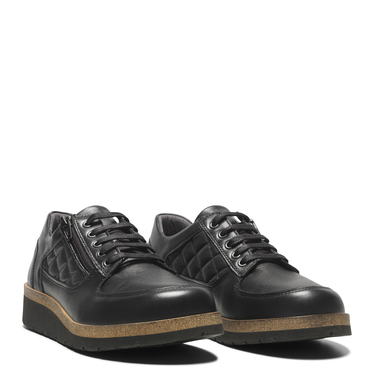 New Feet Sko Glat Læder Stretch