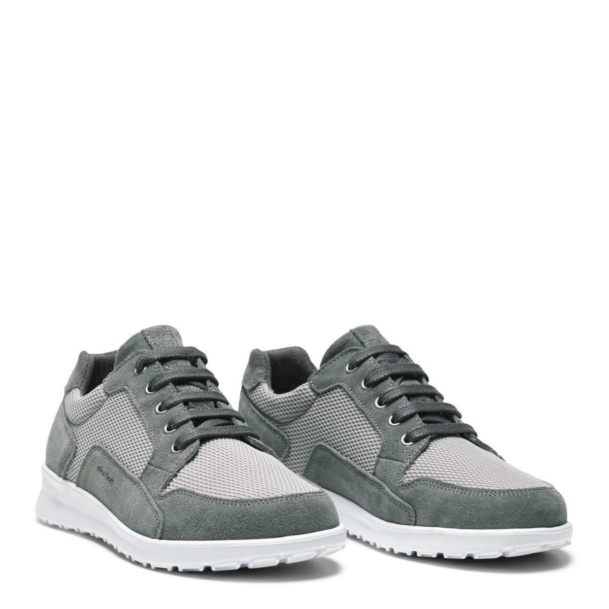 New Feet Armygrøn Sko Textil Stretch