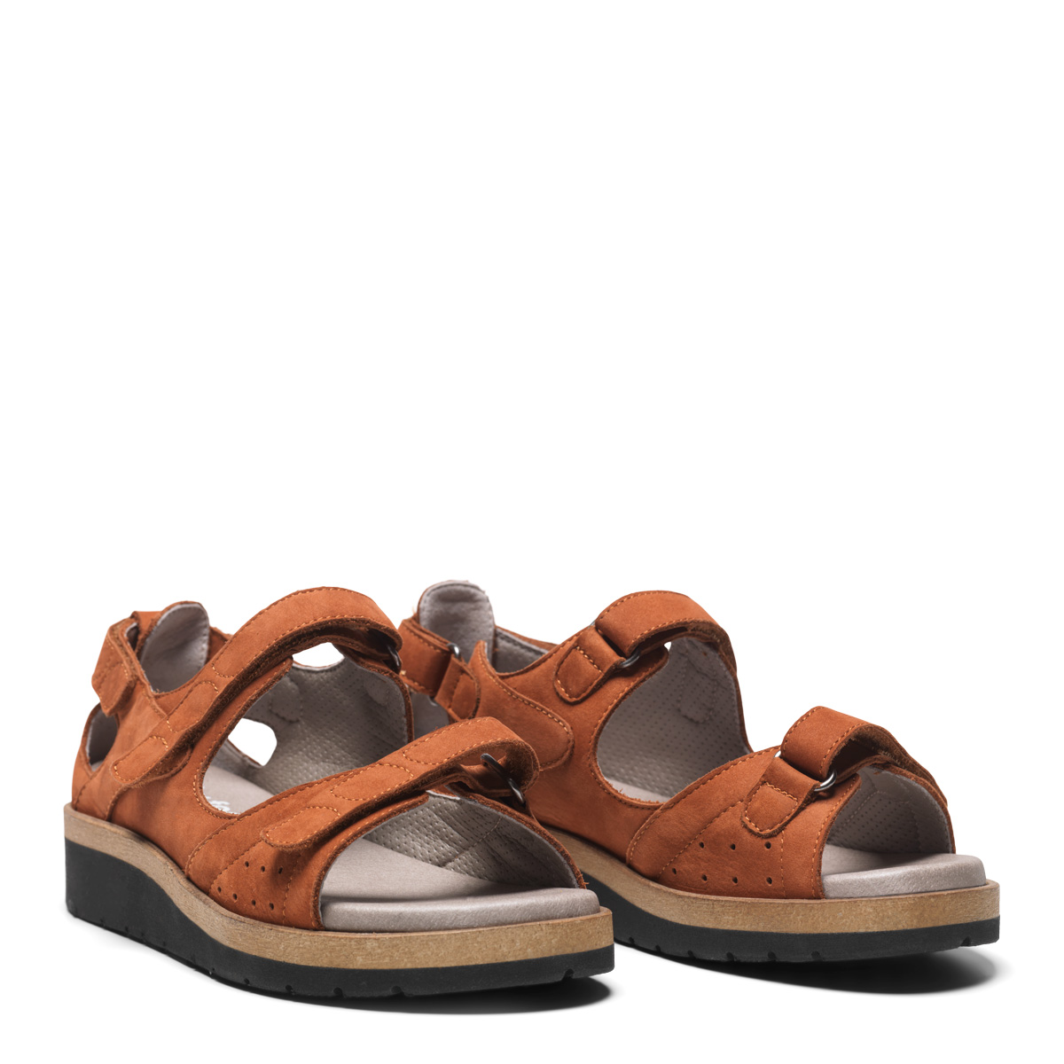 New Feet Sandal Terracotta Nubuck