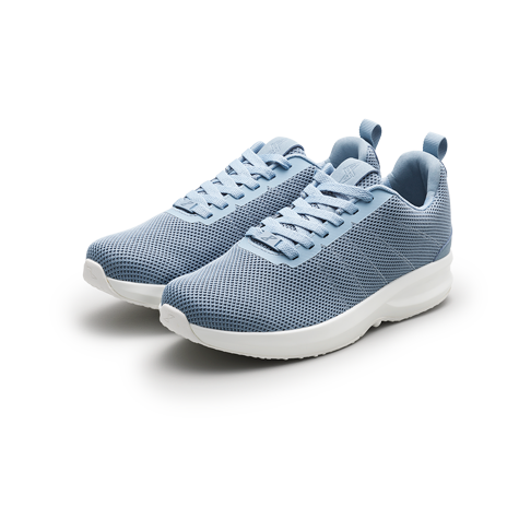 GaitLine Track Knit Dusty Blue/White
