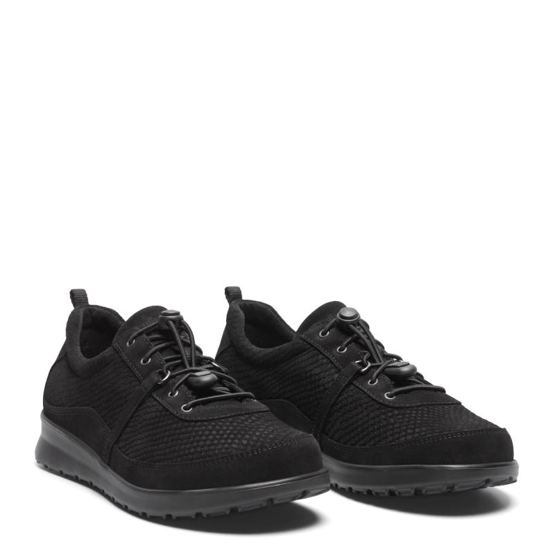 New Feet Sort Sko Med Print