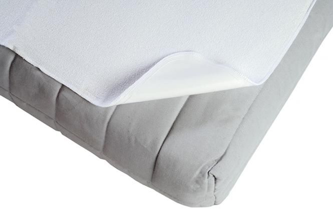 Liggeunderlag Frotte/PU str 75x100cm