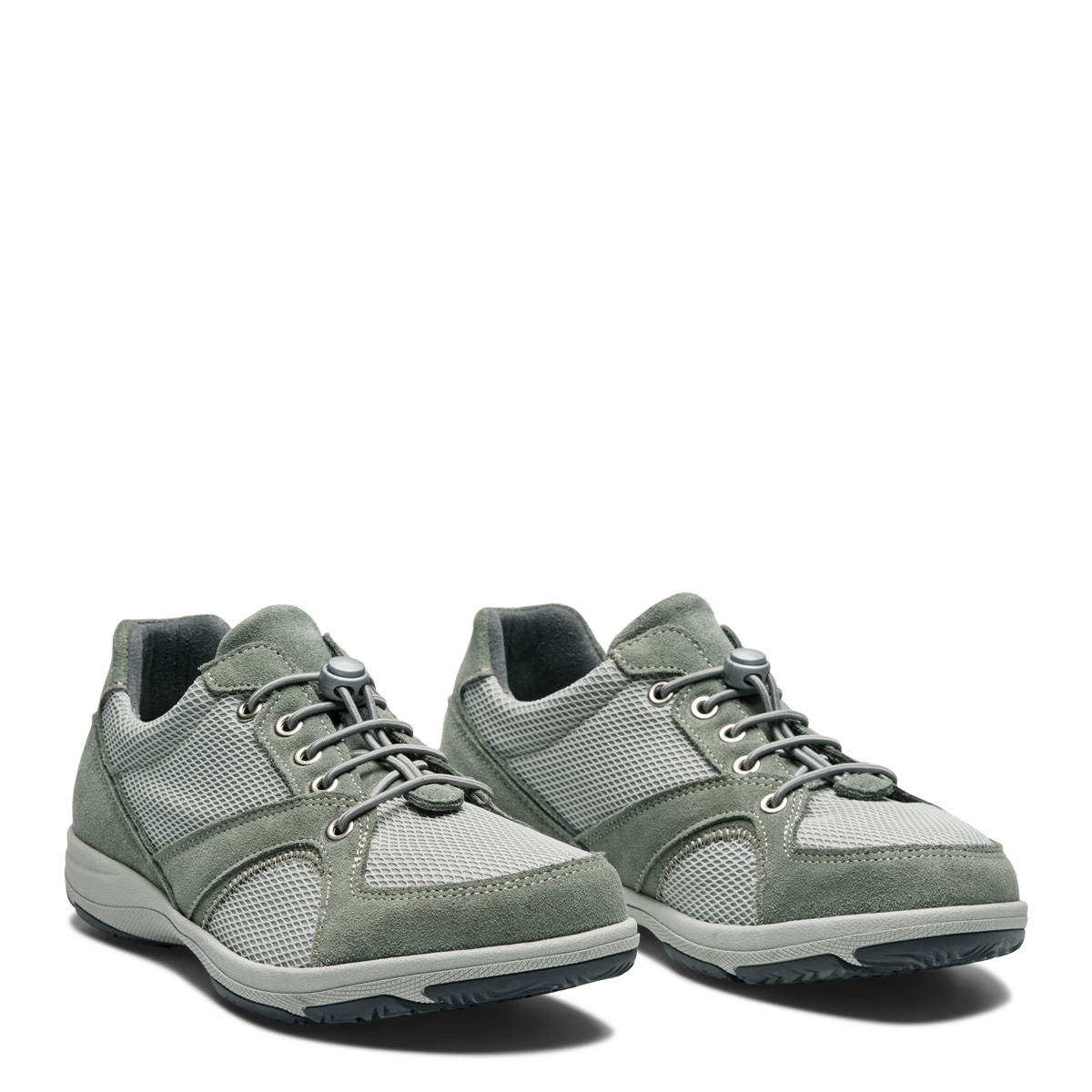 New Feet Mesh Army Grøn Sko