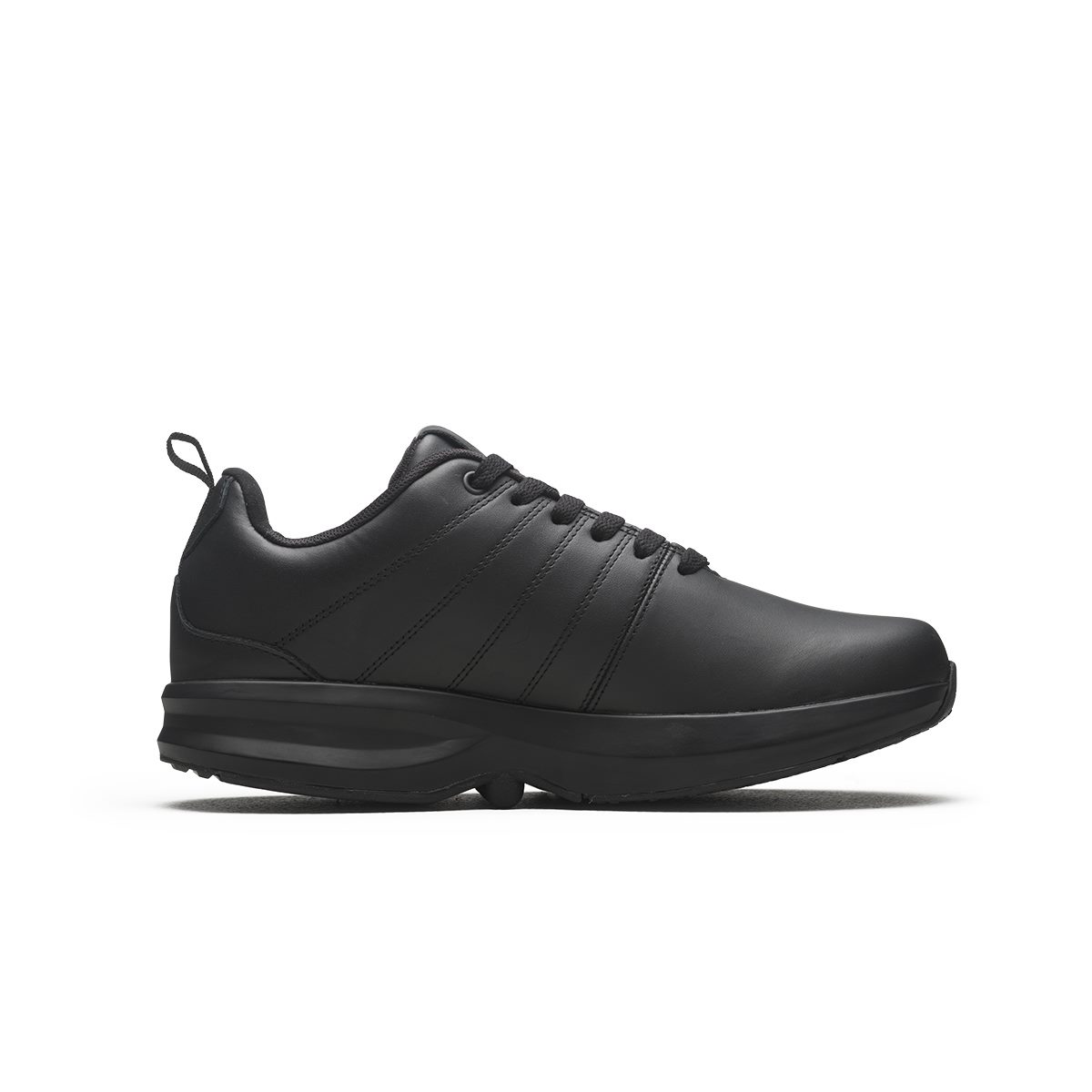 Gaitline Track Lthr Black/Black/Matte