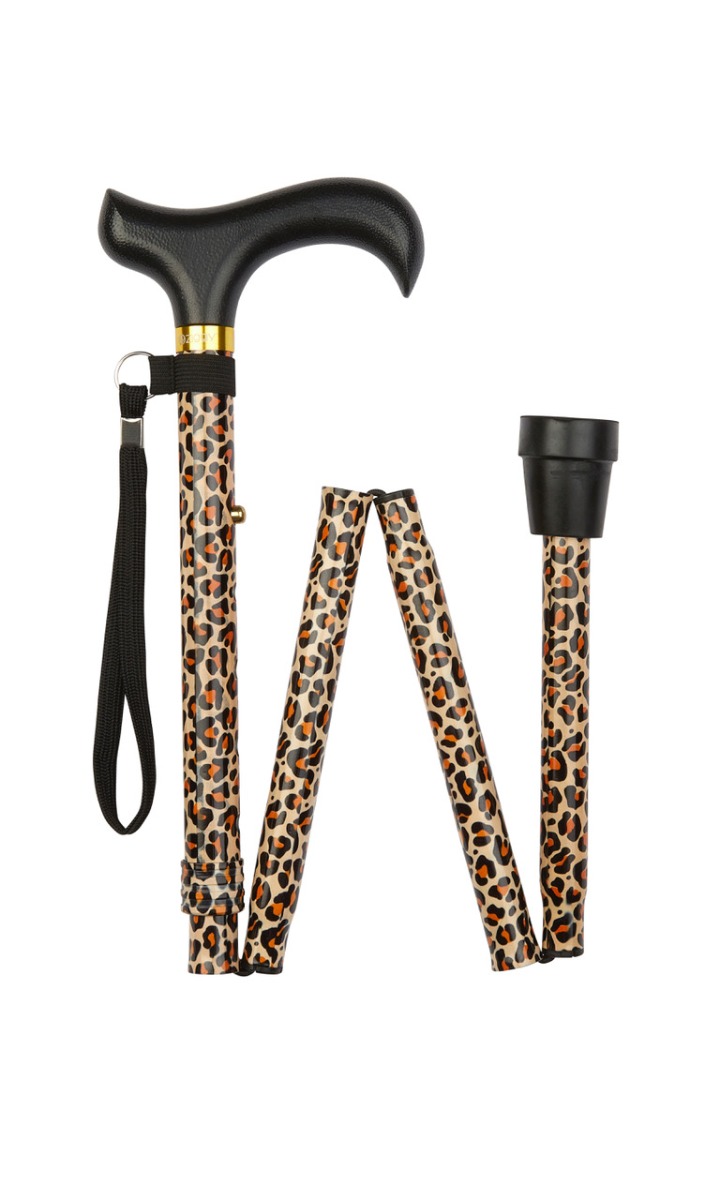 Stok Leopard Design Foldsammen