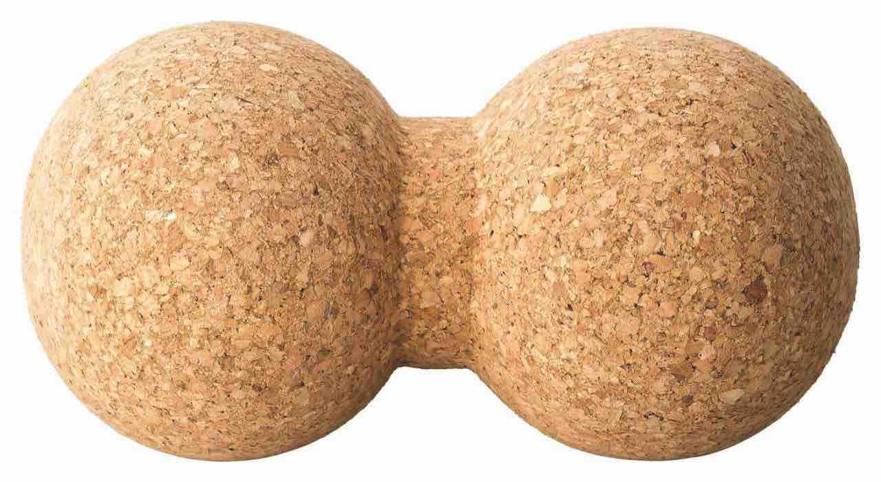 Massage Peanutbold 16cm i Kork