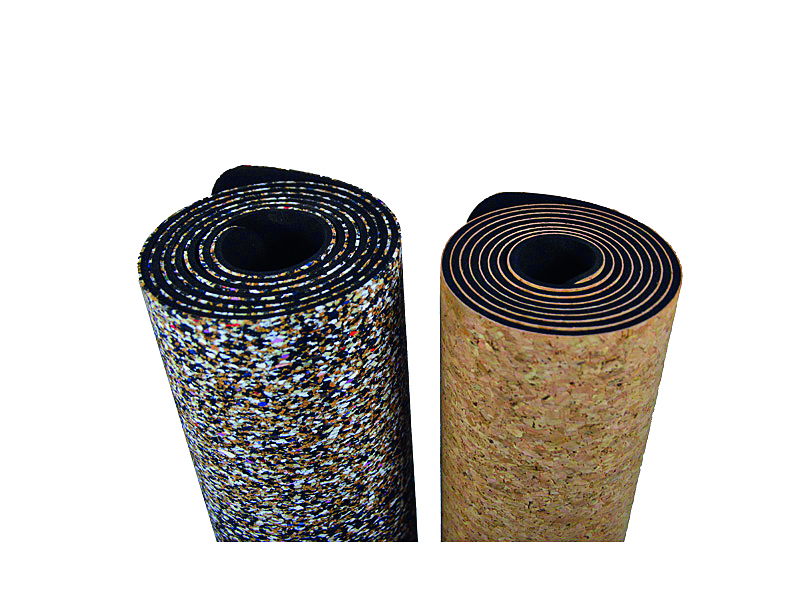 Yogamåtte I Korktextil 183x65cm