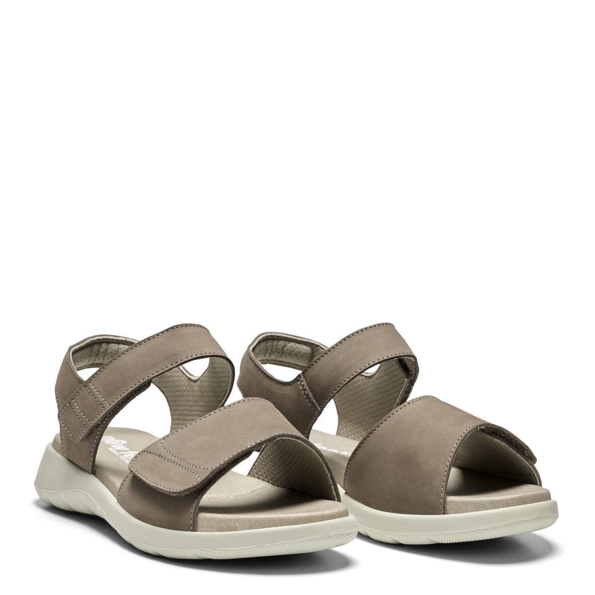 New Feet Sandal Sand Nubuck Læder