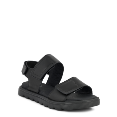 Green Comfort Sandal Sort Med 3 Velcroremme