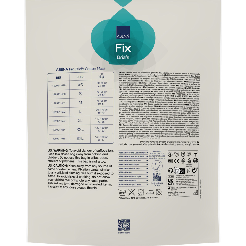 Abena Fix Briefs Fikseringstrusse uden ben, 3 stk. - Billede 5