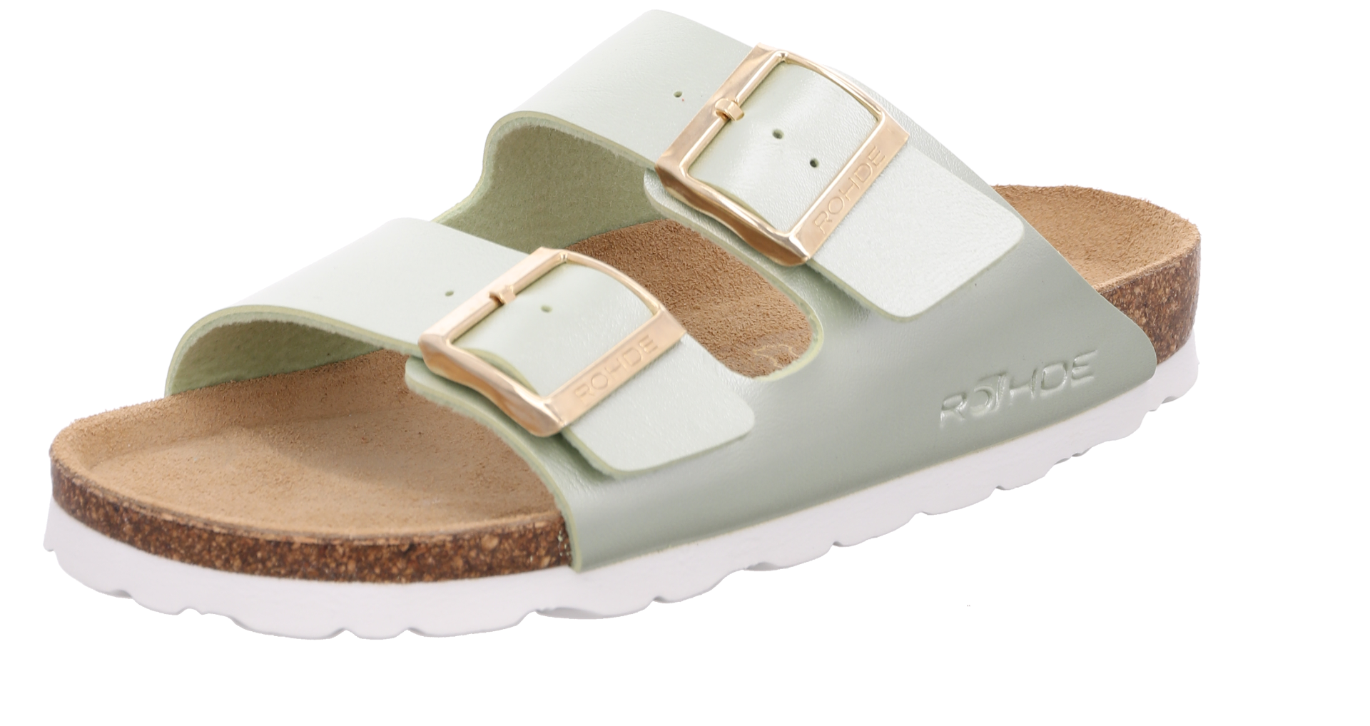 Rohde Sandal Lysgrøn Læder