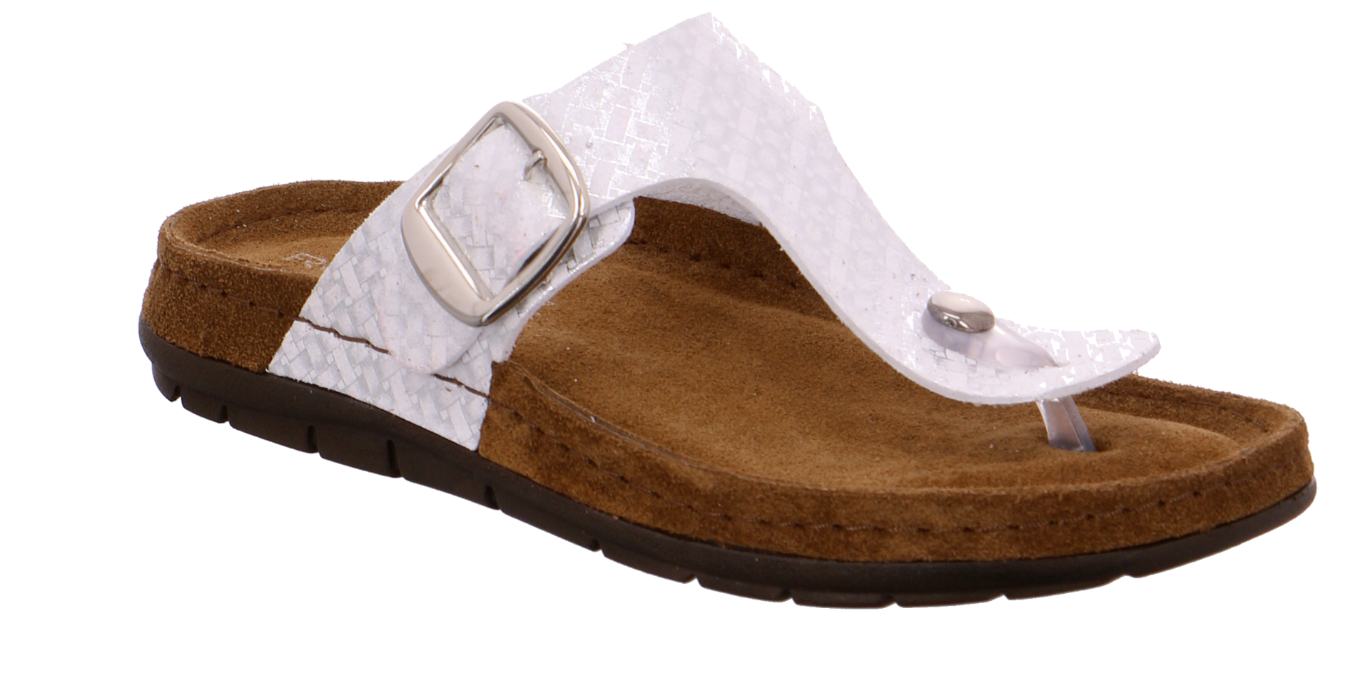Rohde Hvid Sandal Med 1 Velcroremme