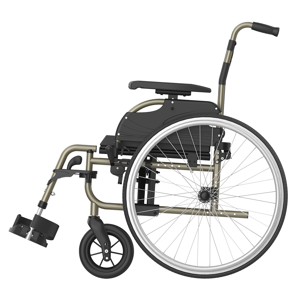 Kørestol 50cm ICON 20 Champagne - Billede 6