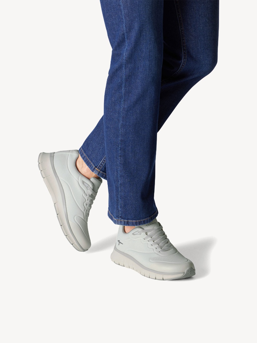Tamaris Hvid Sneaker Vandtæt