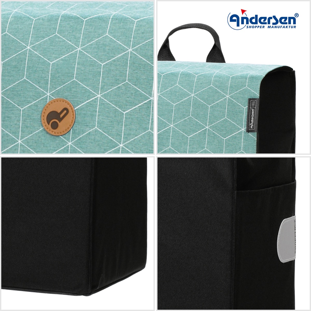 Andersen Scala Shopper Vide Mint - Billede 5