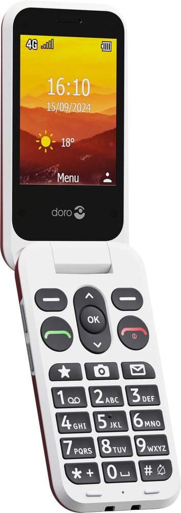 Doro Leva Seniormobil L21 Red/White