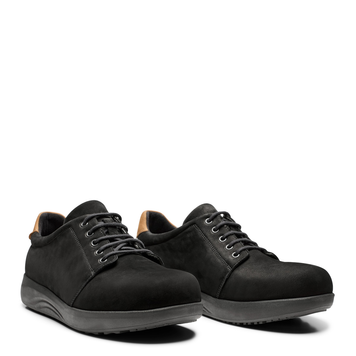 New Feet Sort Nubuck Sko