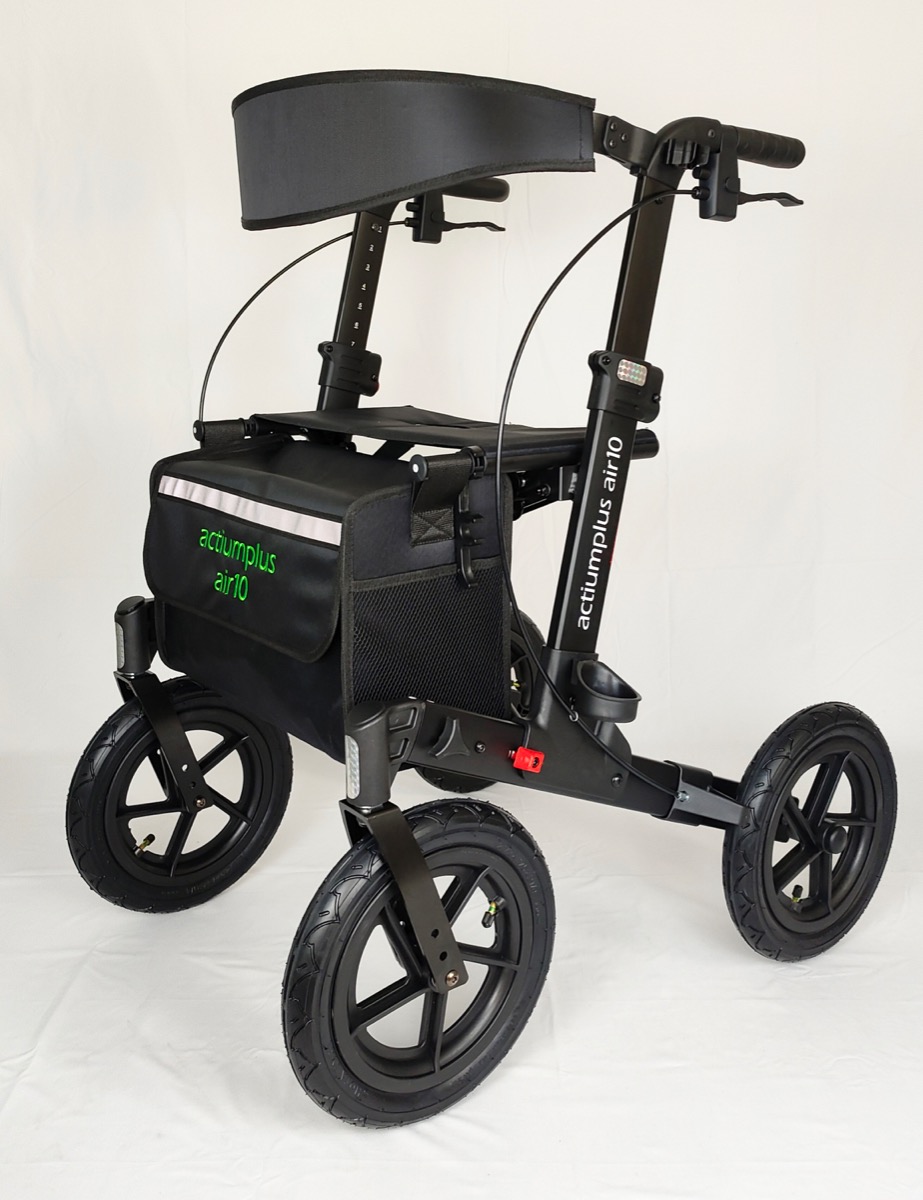 Rollator AIR10 Outdoor Med Lufthjul