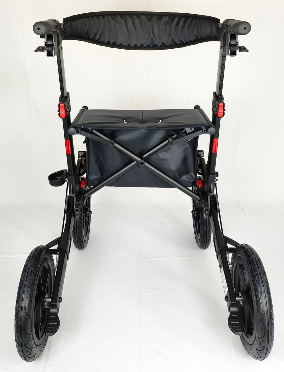 Rollator AIR10 Outdoor Med Lufthjul - Billede 9
