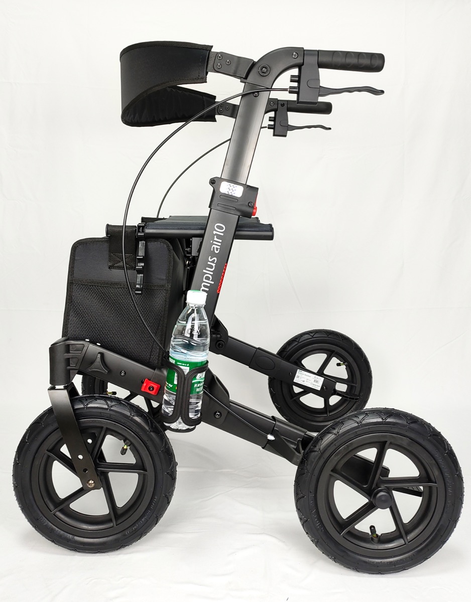 Rollator AIR10 Outdoor Med Lufthjul - Billede 13