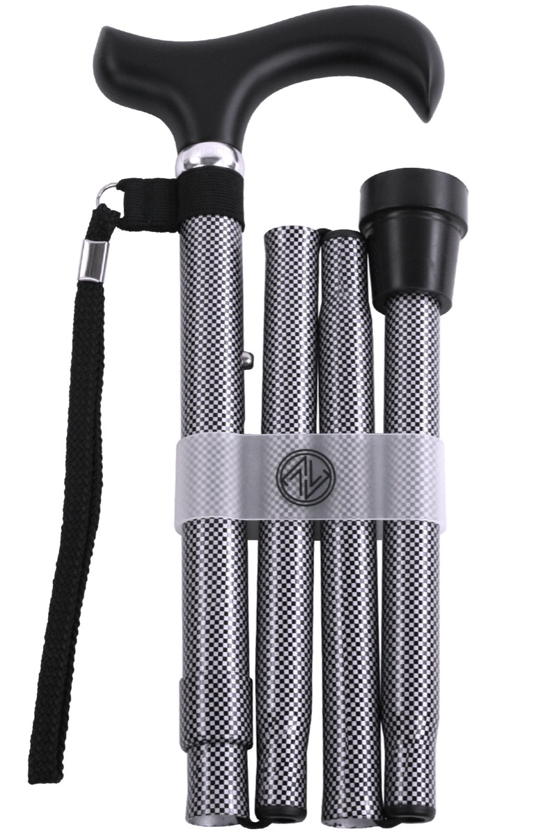 Stok foldsammen luksus sort