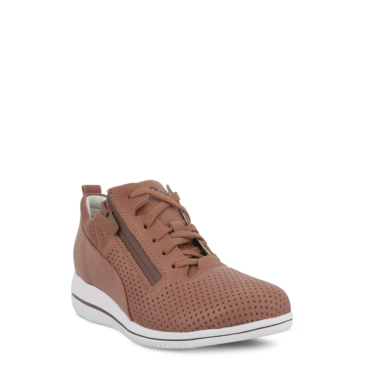 Green Comfort Cognac Leaf Sko