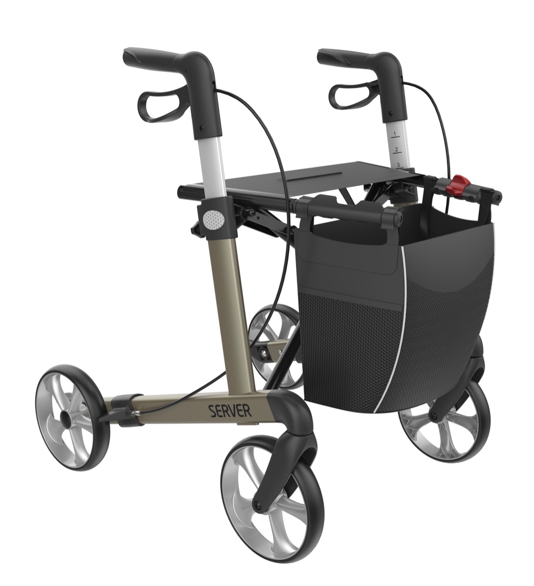 Lav Rollator Server Champagne