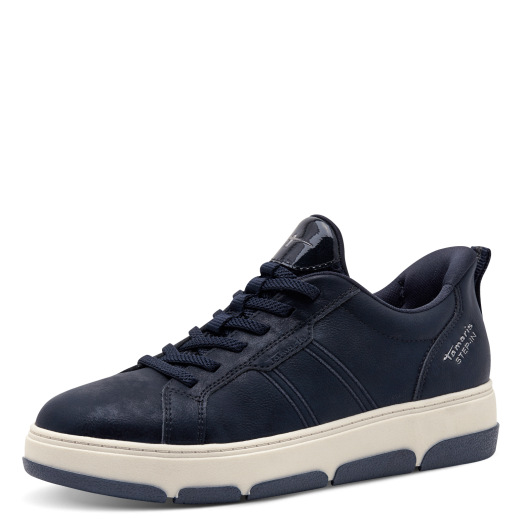 Tamaris Navy Step-in Nubuck Sneaker Vandtæt