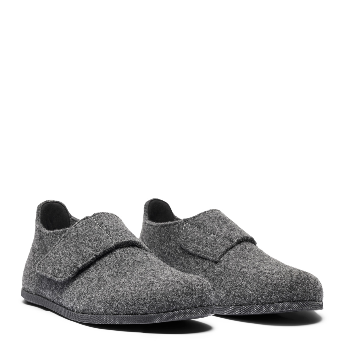 New Feet Antrasith Hjemmesko Med Velcro