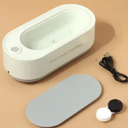 Vibrationsrenser Til Briller Og Smykker, Hvid