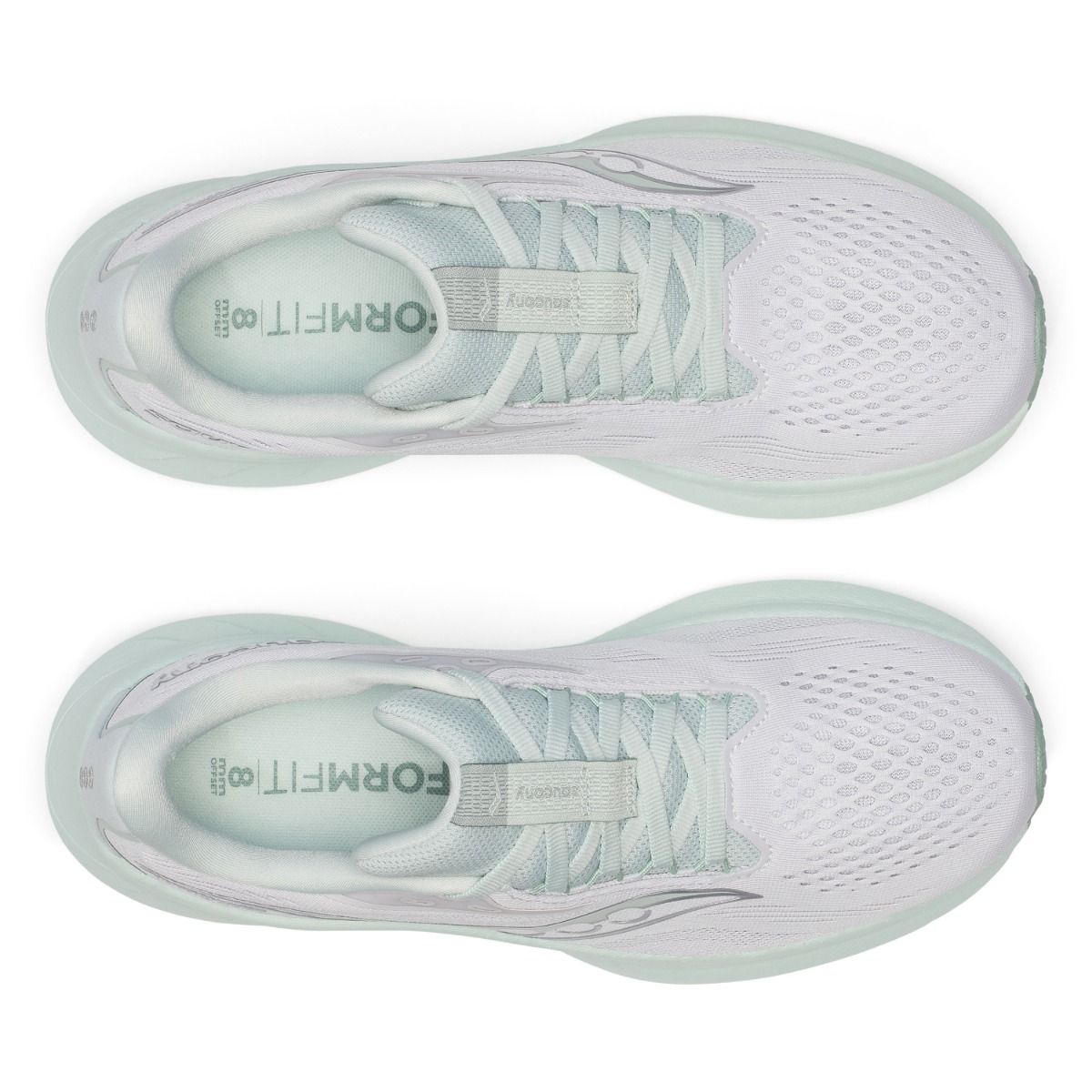 Saucony Ride 18 Women Fog/Mist - Billede 5