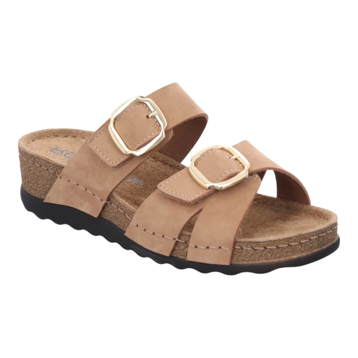 Rohde Sandal Mocca Nubuck læder