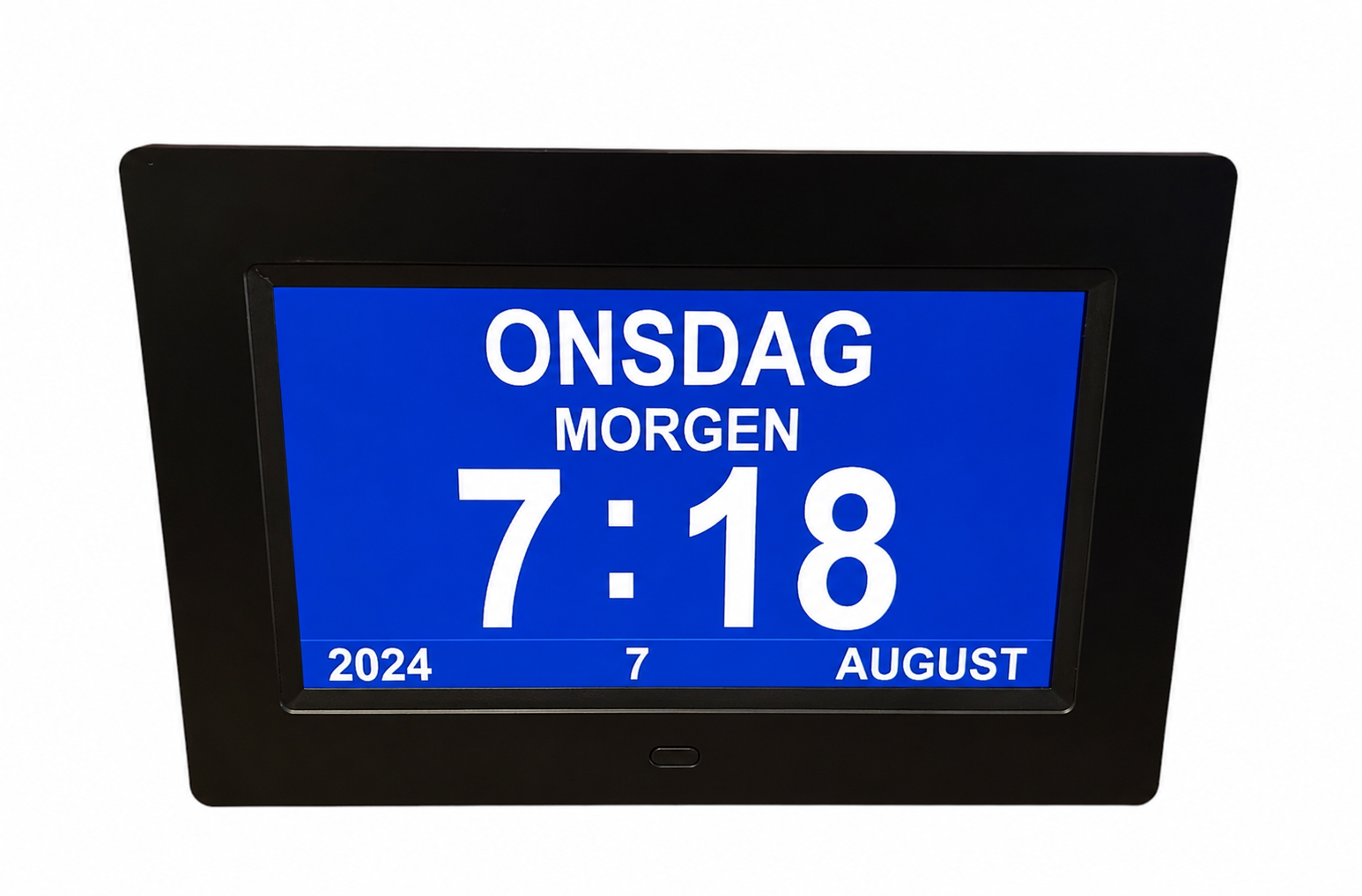 Digital ur for svagtseende 20,5x14,5cm