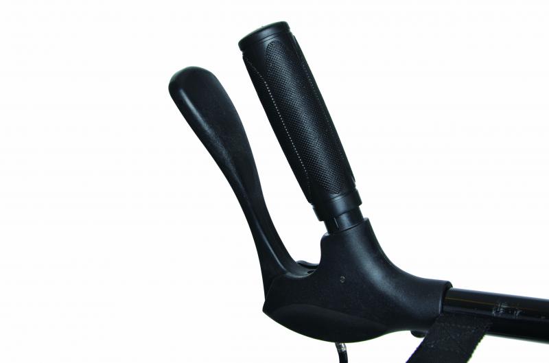 Rollator Navigator Grå m/armstøtte - Billede 6