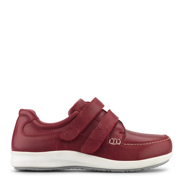 Sko Rød m/velcro New Feet