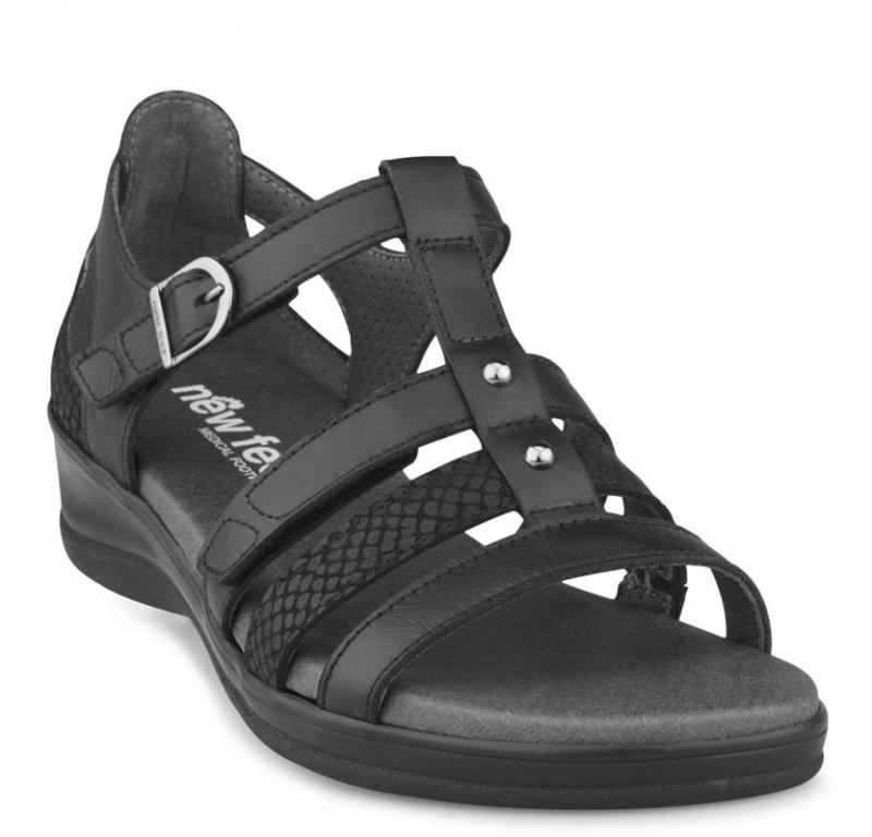 New Feet Sandal m/hælkappe